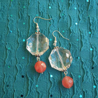 Cherry Quartz Earrings