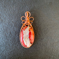 Rainbow Jasper Oval Pendant