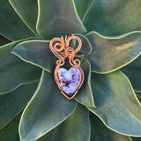 Kammererite Heart Pendant