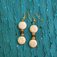 Natural Magnesite Earrings