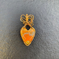 Bumble Bee Heart Pendant